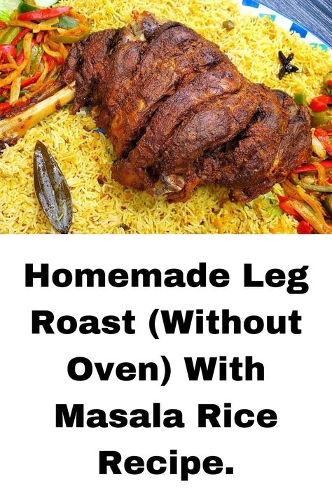 Click on the link to obtain the full recipe.😊 Mutton leg roast is a delectable dish made by marinating a tender leg of lamb with aromatic spices and herbs, then slow-roasting it to perfection. The result is succulent, flavorful meat with a crispy exterior, making it a popular choice for special occasions and gatherings. Slow Roast, Spices And Herbs, Oven Recipes, Rice Recipes, Special Occasion, Oven, Rice