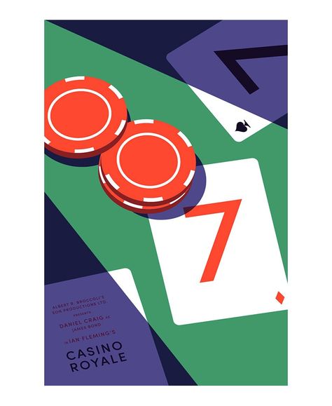 Outline Artists, 달력 디자인, 카드 디자인, Communication Art, Casino Royale, Casino Night, Alternative Movie Posters, Casino Theme, Casino Theme Parties