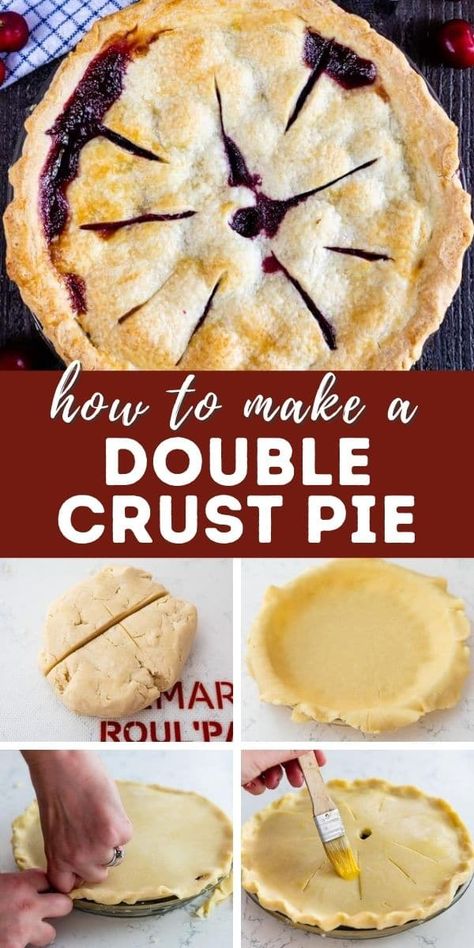 Pie Crust Recipe Without Food Processor, Apple Pie Crust Recipe, Basic Pie Crust Recipe, Double Pie Crust Recipe, Basic Pie Crust, Best Pie Crust Recipe, Double Pie Crust, Apple Pie Crust, Perfect Pie Crust Recipe