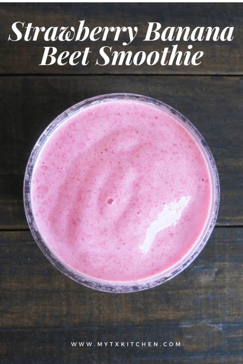 A nutritious smoothie featuring canned beets! #smoothie #beets #strawberry Beets Smoothie, Heart Healthy Smoothies, Canned Beets, Beets Smoothie Recipes, Boost Juice, Delicious Smoothie Recipes, Make Smoothies, Texas Kitchen, Beet Smoothie