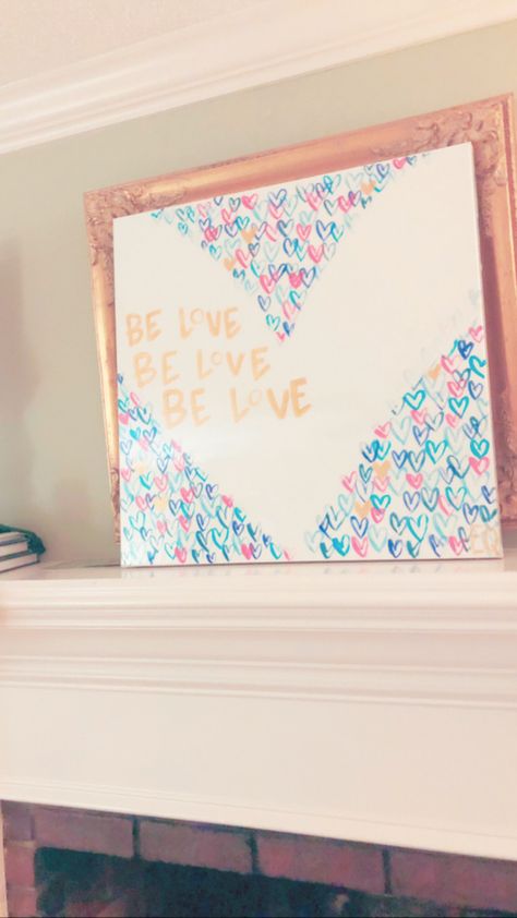 Preppy Christian Painting, Dorm Paintings Canvas Room Decor, Asethic Canvas Painting Ideas, Preppy Artwork, Dorm Signs, Dorm Paintings, Abstract Art Projects, Pink Canvas Art, Cute Living Room