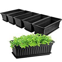 Check this out! Herb Window Boxes, Herb Window, Planters For Indoor Plants, Vegetable Boxes, Rectangle Planters, Vegetable Planters, Window Planters, Rectangular Planters, Window Planter Boxes