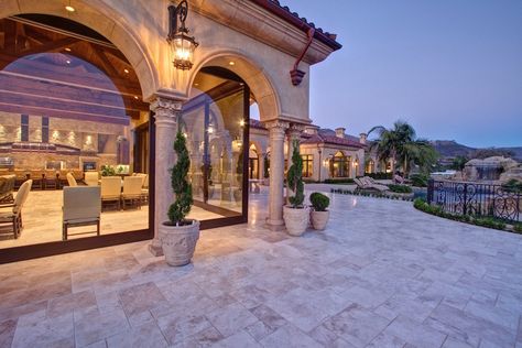 Mansions Exterior, Garage Detached, Underwater Music, Rancho Santa Fe California, Steak Grill, Mediterranean Mansion, Luxury Mansions, Mansion Exterior, Commercial Ovens