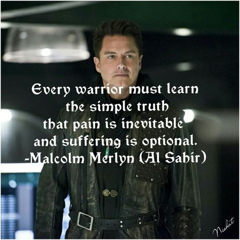 Malcolm Merlyn(Al Sahir) Green Arrow Quotes, Villians Quotes, Arrowverse Quotes, Arrow Quotes, Malcolm Merlyn, Arrow Quote, Flash Supergirl, Arrow Memes, Superhero Quotes