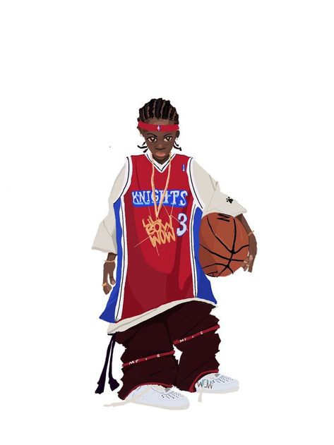 Hood Cartoon, Basketball Drawings, Black Anime Guy, Graphic Design Assets, Digital Painting Techniques, Animated Wallpapers For Mobile, Tshirt Design Inspiration, Comic Style Art, Hip Hop Art