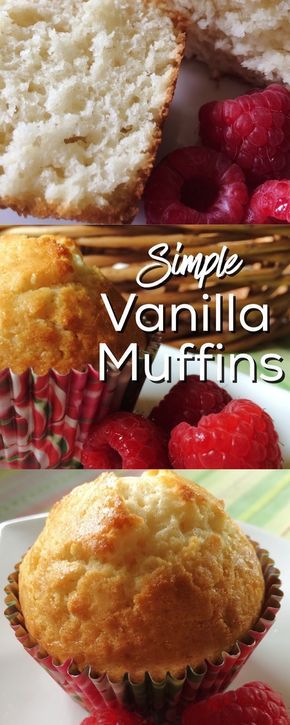 Peaches And Cream Muffins, Jumbo Muffin Recipes, Plain Muffins, Vanille Muffins, Homemade Muffins Recipe, Basic Muffin Recipe, Vanilla Muffins, Baker By Nature, Jumbo Muffins