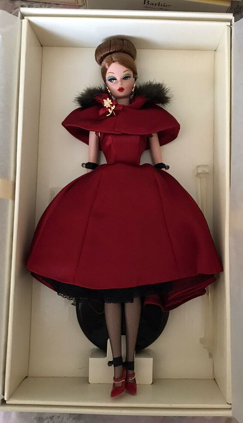 Ravishing In Rouge Barbie Fashion Model Silkstone Doll, NRFB No Relisting | eBay Barbie Silkstone Collection, Barbie Fashion Model Collection, Silkstone Barbie Doll, Barbie Doll Collection, Old Barbie Dolls, Barbie Fashion Model, Barbie Doll Fashion, Vintage Barbies, Barbie Collector Dolls