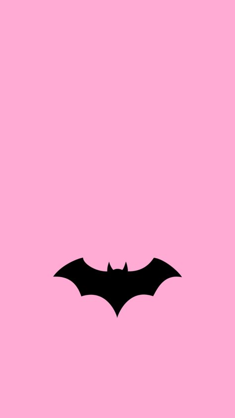 Bat Lockscreen, Pink Batman, Cute Batman, Hello Kitty Wallpaper Hd, Halloween Wallpaper Cute, Batman Pictures, Spiderman Art Sketch, Print Design Art, Cute Backgrounds For Phones