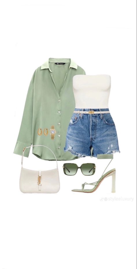 Japan Style, Japan Fashion, Western Outfits, Mimosa, Cute Fashion, Summer Looks, Outfit Ideas, Summer Outfits, Fashion Outfits