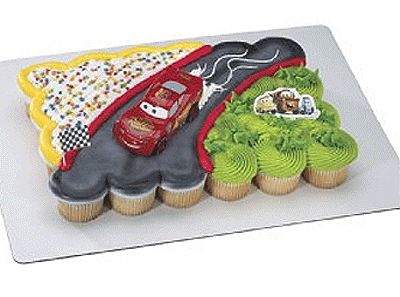 Disney Cars Cupcakes, Disney Cars Cake, Cars Cupcakes, Cars (disney) Party, Cars Cake, Disney Cars Party, Cupcakes For Boys, Hot Wheels Birthday, Disney Cars Birthday