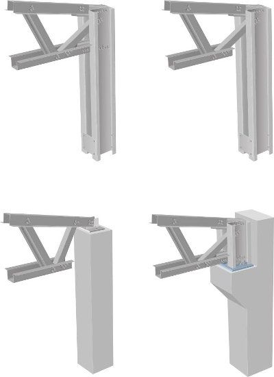 Technical information - LLENTAB steel buildings Finland House, Steel Frame Structure, Metal Building Kits, Roof Truss Design, Truss Structure, Steel Architecture, Hospital Architecture, Steel Structure Buildings, Building Foundation