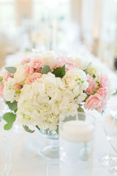 Blithewold Mansion, Hydrangea Centerpiece Wedding, Sweet 16 Centerpieces, Peonies Centerpiece, Hydrangea Centerpiece, Low Centerpieces, Rose Centerpieces, Strictly Weddings, Indianapolis Wedding