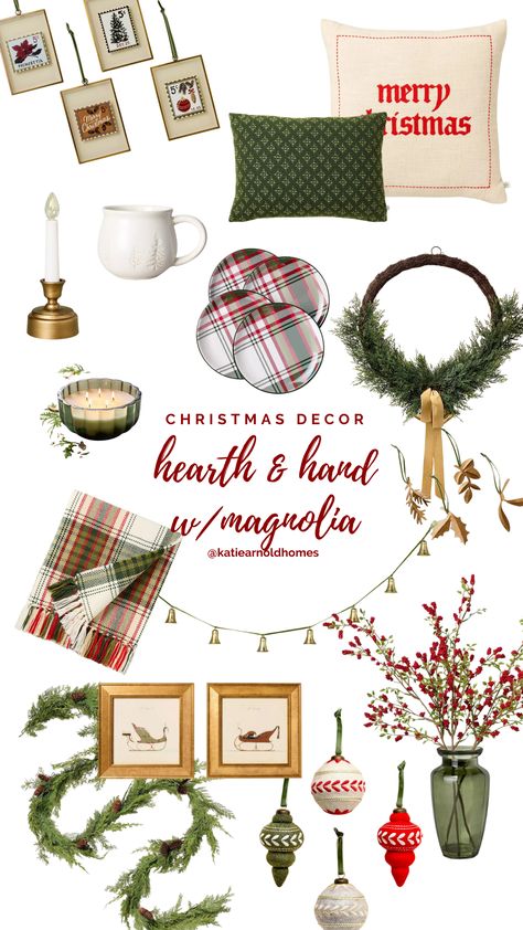 A collection of my favorite Hearth and Hand Christmas decorations for the 2024 holiday season! Hearth And Hand Christmas, Christmas Mood Board, Hearth And Hand With Magnolia, Hearth And Hand, Christmas Mood, Home Reno, Rustic Charm, Magnolia, Christmas Decor