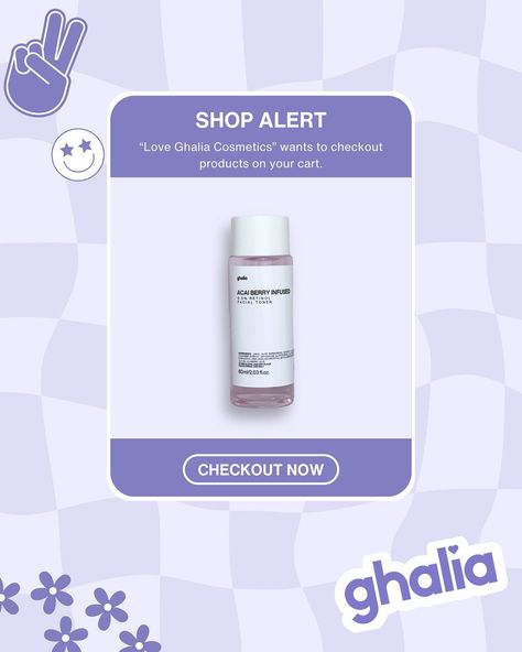 Ding! You just got a shop alert! Start your day pretty with the perfect pretty essentials with Love Ghalia! Now available on Love Ghalia’s Online Stores! (Link in Bio) You are Pretty! #loveghalia #loveghaliacosmetics #loveghaliaperfume #perfume #bodycare #skincare #cosmetics Purple Packaging, Take Care Of Yourself Quotes, New Product Alert, Skincare Cosmetics, Acai Berry, Product Shots, Top Beauty, Yourself Quotes, Work Design