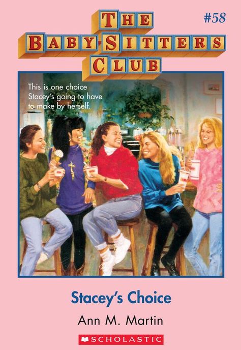 Stacey Mcgill, Baby Sitters Club, 1990s Aesthetic, The Babysitters Club, Babysitters Club Books, The Babysitters, Babysitters Club, The Baby Sitters Club, Childhood Books