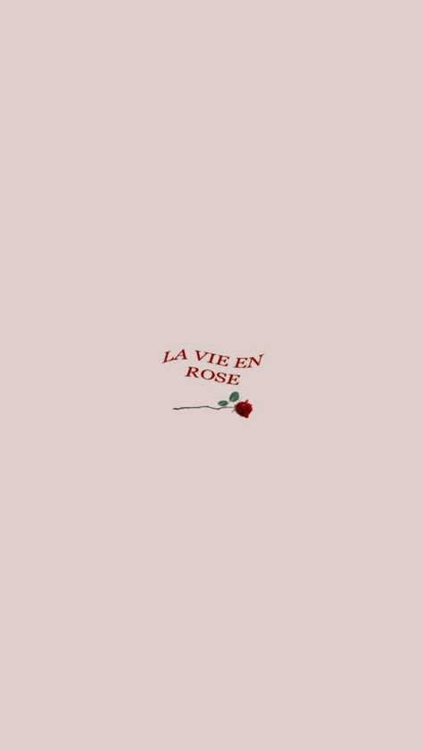 Good Vibes & Quotes for Brides to Be!  La vie en rose. Good Vibes Quotes, Vibes Quotes, Vibe Quote, How I Met Your Mother, 背景 シンプル, Inspirational Artwork, Wallpaper For Your Phone, Tumblr Wallpaper, Rose Wallpaper