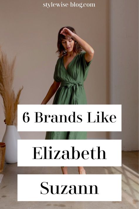 6 Sustainable Brands Like Elizabeth Suzann - Elizabeth Suzann, Sustainable Brands, Ethical Brands, Looking For Something, Sustainable Brand, Womens Tunics, Her Style, Sustainable Fashion, Style Guides