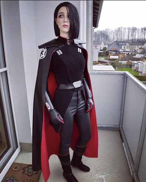 Elenyafrost as Trilla Suduri Second Sister Cosplay, Second Sister Star Wars, Inquisitor Cosplay, Cosplay 2022, Galactic Senate, Sci Fi Outfits, Sith Costume, Sith Cosplay, Star Wars Fallen Order