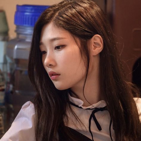 Chaeyeon Produce 101, Jung Chaeyeon Icons, My First First Love, Chaeyeon Icons, Chaeyeon Dia, Kdrama Icons, Icon Profile, Korean Hair Color, Kpop Pfp