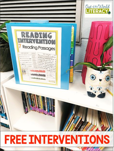 interventions pin Reading Specialist, 5th Grade Reading, 4th Grade Reading, First Grade Reading, Reading Centers, Elementary Reading, Reading Intervention, Reading Classroom, Reading Resources