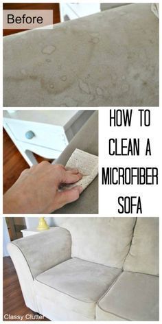 Microfiber Couch, Microfiber Sofa, Cleaning Painted Walls, Deep Cleaning Tips, Cleaners Homemade, Clean Dishwasher, Toilet Cleaning, House Cleaning, Clean Microfiber