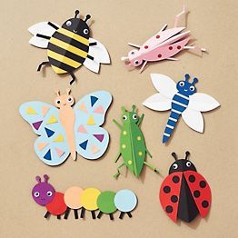 Diy Halloween Dekoration, Insect Crafts, Construction Paper Crafts, Bug Crafts, Animal Crafts For Kids, White Pen, Black Pen, Googly Eyes, Camping Crafts