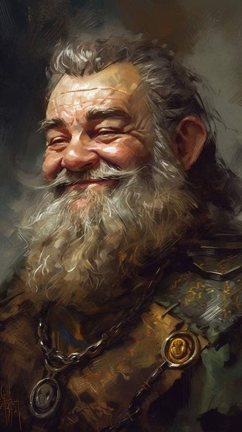 Dnd Beggar, Fantasy Dwarves Art, Middle Age Man Character Design, Old Man Concept Art, Dnd Male Character Art, Old Man Art Character Design, Dnd Old Man, Old Man Dnd, Shopkeeper Character Design