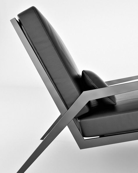 965 Likes, 16 Comments - Minimalissimo (@minimalissimomag) on Instagram: “Introducing the sharp & beautifully minimalist LENO Arm Chair by @demarzofurniture. . . →…” Danielle Siggerud, Rich Brilliant Willing, British Family, Current Design Trends, Luxury Chairs, Weekend Projects, Furniture Designs, Steel Furniture, Furniture Details