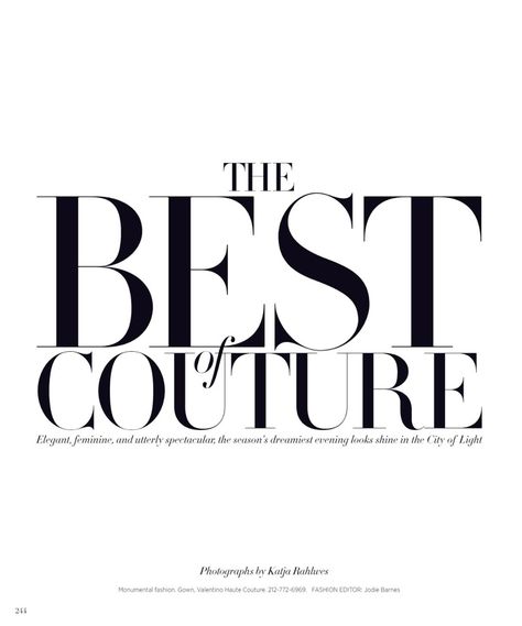 Fashion Magazine Fonts, Fashion Magazine Typography, Best Fashion Magazines, Magazine Fonts, Fashion Editorial Layout, Fashion Magazine Design, Fashion Magazine Layout, Business Fonts, Fashion Typography