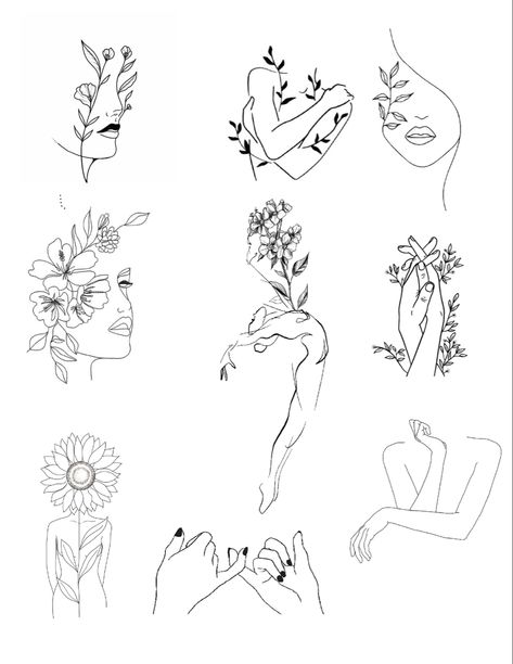 Tattoos Line Art, Line Work, Line Art, Flash, Tattoos, Drawings, Flowers, Art