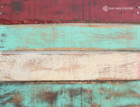 How to Achieve the Weathered Paint Look Color Washed Wood, Distressing Painted Wood, Distressed Wood Furniture, Rustic Painting, Weathered Paint, How To Make Paint, Distressed Painting, Home Inspiration, Diy Pallet Projects