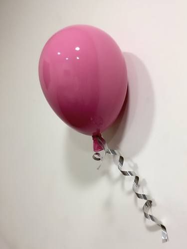 Pop Art Wall Sculpture, Pop Art Apartment, Pink Sculpture, Fiberglass Sculpture, Aluminium Sculpture, Culture Sculpture, Pop Art Sculpture, Pop Art Decor, Floating Balloons