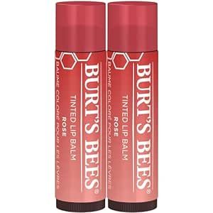 Burt's Bees 100% Natural Origin Tinted Lip Balm, Rose with Shea Butter, 1 Tube Foundation Makeup Tips, Lip Color Shades, Burts Bees Lip Balm, Makeup Flawless, Minimalist Packing, Burts Bees Lip, What's In My Purse, Red Dahlia, Beeswax Lip Balm