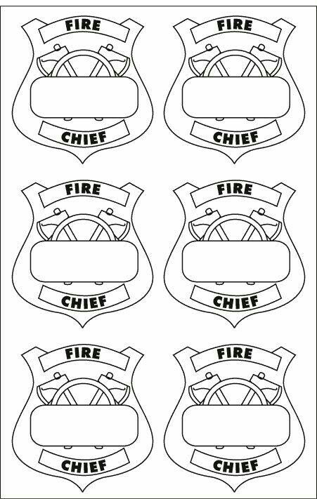 Podrias entregarlos a la salidas y que diga gracias por venir a mi cumpleaños algo asi Community Helpers Daycare Crafts, Fire Fighter Badge Template, Fire Man Craft Preschool, Fire Helmet Shield Template, Firefighter Badge Printable, Fire Truck Ideas For Preschool, Community Helper Name Craft, Community Helpers Crafts For Kindergarten, Fire Chief Badge Printable