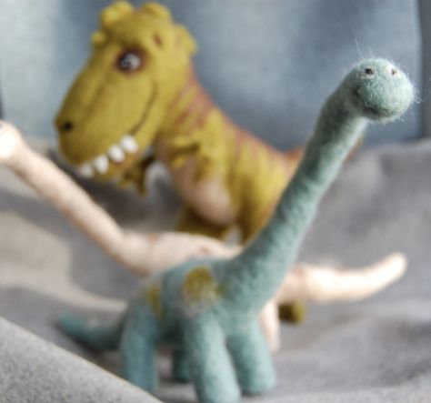 Felted Dinosaur, Needle Felted Dinosaur, Dinosaur Boys Room, Dinosaur Nursery Decor, Felting Diy, Dinosaur Bedroom, Needle Felting Diy, Dinosaur Nursery, Dinosaur Decor