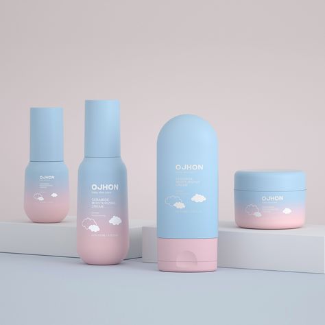 Beauty Cream Packaging, Cute Lotion Packaging, Lotion Packaging Design, Face Cream Packaging Design, Cream Packaging Design Skin Care, Body Cream Packaging, Moisturizer Box Packaging Design, Body Lotion Packaging, Sunscreen Packaging