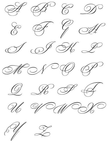 Cursive Letters Fancy, Rococo Frame, Font Tato, Fancy Cursive, Tattoo Fonts Alphabet, Lettering Styles Alphabet, Copperplate Calligraphy, Handwriting Alphabet, Family Monogram