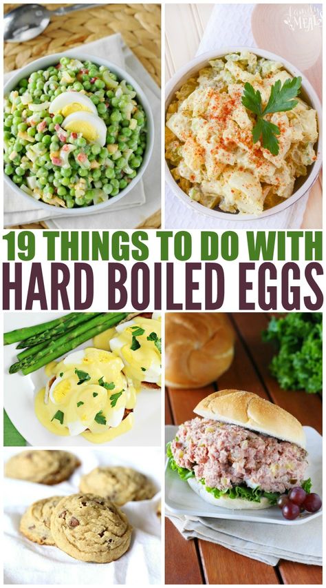 Things to do With Leftover Hard Boiled Eggs Hard Boiled Egg Breakfast, Leftover Hard Boiled Eggs, Boiled Egg Recipes, Hard Boiled Egg Recipes, Fresh Meals, Family Fresh Meals, Hard Cooked Eggs, Boiled Egg Diet, Salad Pasta