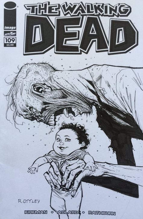 Zombie Base Drawing, Zombie Comic Art, Zombie Eating Human, Twd Comic Art, Zombie Drawing Reference, Zombie Apocalypse Drawing, Apocalypse Drawing, Zombie Sketch, The Walking Dead Comics