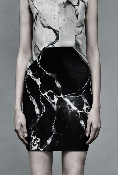 Marble: So Cool It’s White Hot! Moon Craters, Marble Print Pattern, Robert Rodriguez, Art Clothing, White Prints, New Rock, Print Inspiration, Textiles Fashion, Marchesa