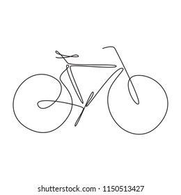 Bicycle Drawing, One Line Tattoo, Bicycle Tattoo, Bike Tattoos, Single Line Drawing, Line Art Vector, Simple Line Drawings, Continuous Line Drawing, Line Art Design