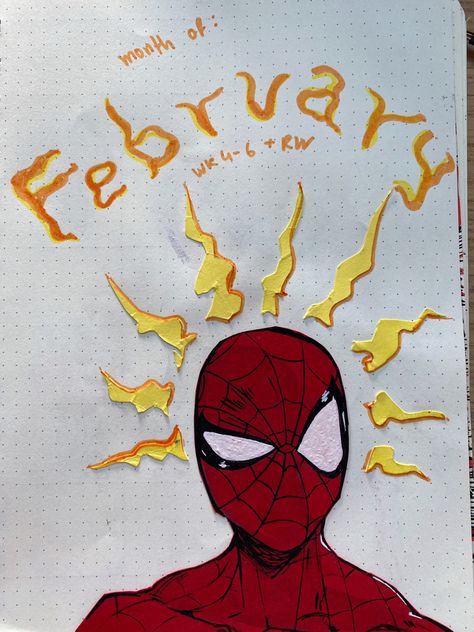 Spidey Sense Art, Spider Man Scrapbook, Spider Man Notebook, Spider Man Journal, Peter Parker Far From Home, Peter Parker Drawing, Spiderman Journal, Spiderman Spider Sense, Spider Man Doodle