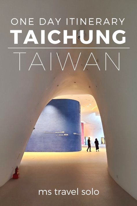 Only have 24 hours in Taichung, Taiwan? Follow my Taichung 1 day itinerary to make the best use of your time in the city. See the best attractions and eat the tastiest food in 24 hours in Taichung. And don’t forget to pin it on your Pinterest travel board! #solotravelguide #taichungitinerary1day #taichung1day #mstravelsolo Travelling Asia, Taipei Food, Asian Destinations, Travel Taiwan, Taipei Travel, Tastiest Food, Taichung Taiwan, Asian Travel, Visit Asia