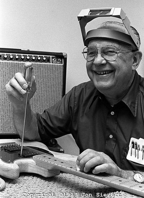 Leo Fender, the name says it all! Leo Fender, Stratocaster Guitar, Musica Rock, Guitar Gear, Classic Guitar, Guitar Hero, Fender Stratocaster, Fender Telecaster, Music Guitar