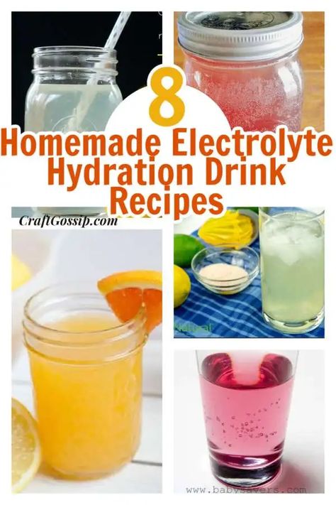 Dehydration Remedies, Homemade Pedialyte, Rehydration Drink, Electrolyte Drink Recipe, Homemade Electrolyte Drink, Keto Electrolytes, Electrolyte Water, Natural Electrolytes, Sports Drinks