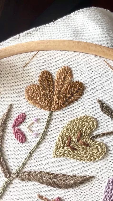 joooyco on Instagram: 💕🐛☘️ Cretan stitch ☘️🐛💕 → Full tutorial on #joooycoyoutubechannel , , , , , #joooycoembroidery #joooyco #embroidery #dmcembroidery… Cretan Stitch Embroidery Design, Cretan Stitch Embroidery, Cafe Music, Stitch Embroidery Design, Modern Embroidery, Embroidery Ideas, Stitch Embroidery, Embroidery Tutorials, Embroidery And Stitching