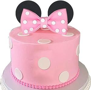 Baby Girl Birthday Party, Mouse Cake Topper, Mickey Mouse Bday, Candle Girl, Minnie Mouse Birthday Cakes, Minnie Mouse 1st Birthday, Minnie Mouse Baby Shower, Birthday Baking, Girls Birthday Party Decorations