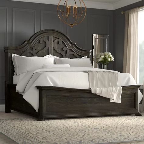 King Bedroom Furniture, Headboard Ideas, Rooms Decor, Farmhouse Traditional, Murphy Beds, Standard Bed, Platform Beds, Chair And A Half, Classic Bedroom