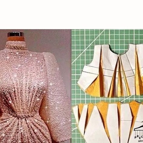 Evening Dress Patterns, Dress Patterns Diy, Corset Sewing Pattern, Dress Sewing Tutorials, Fashion Design Patterns, Sewing Tutorials Clothes, Gown Pattern, Fashion Sewing Tutorials, Fashion Drawing Dresses