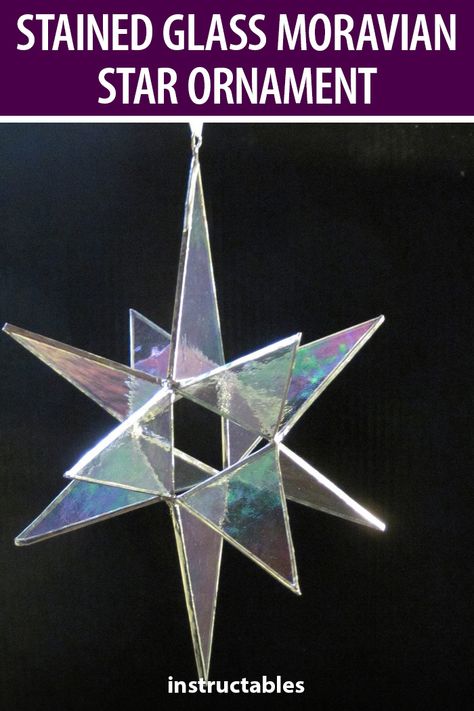 3d Stained Glass Patterns Free, Moravian Star Diy, 3d Stained Glass Patterns, Diy Moravian Star, Stained Glass Stars, Moravian Star, Moravian Star Pattern, Stained Glass Star, Stained Glass Christmas Tree Topper